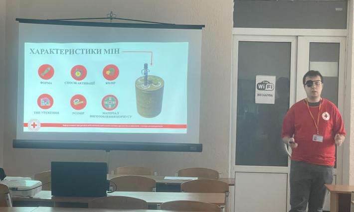 18 вересня 2024 року  була проведена лекція на тему: "Ризики вибухонебезпечних предметів" 