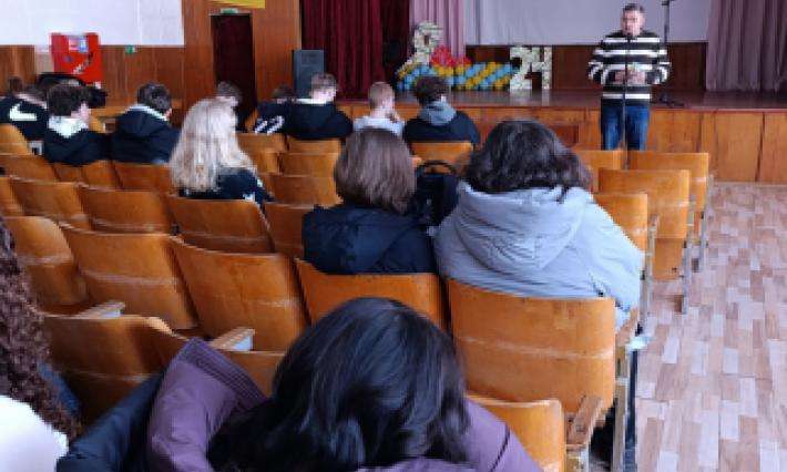 Профорієнтаційна зустріч у ліцеї №24 м. Житомира